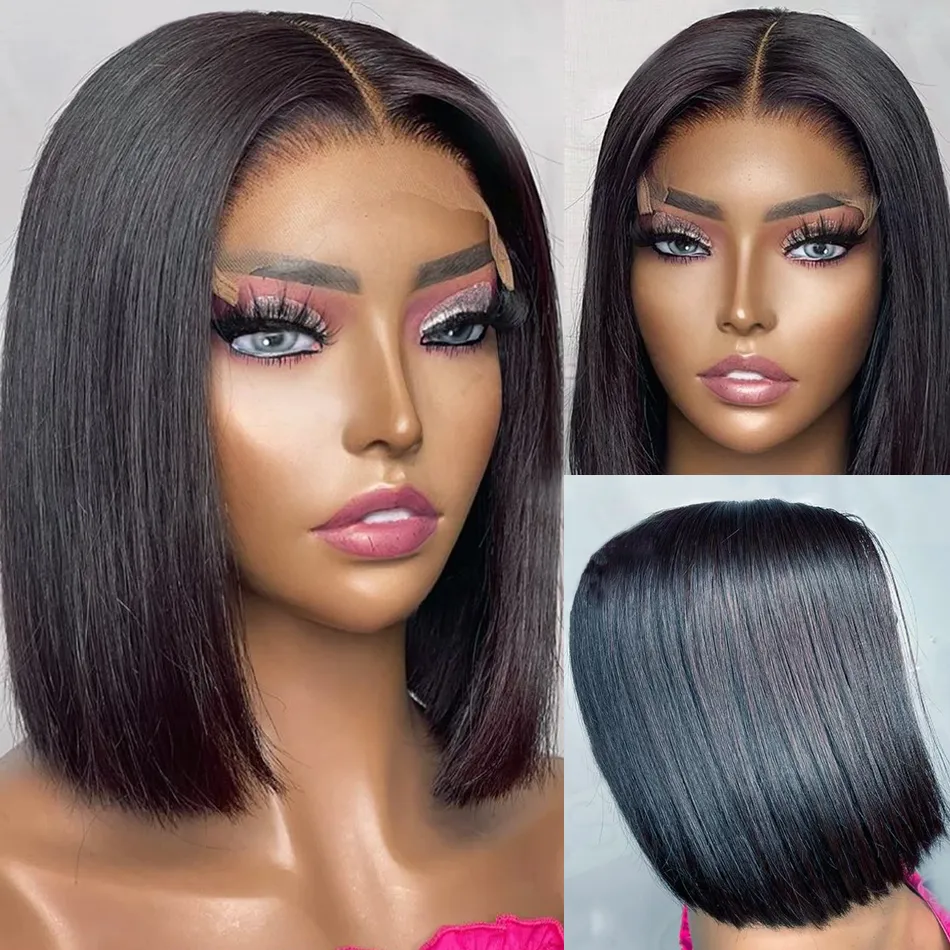 Bone straight wig