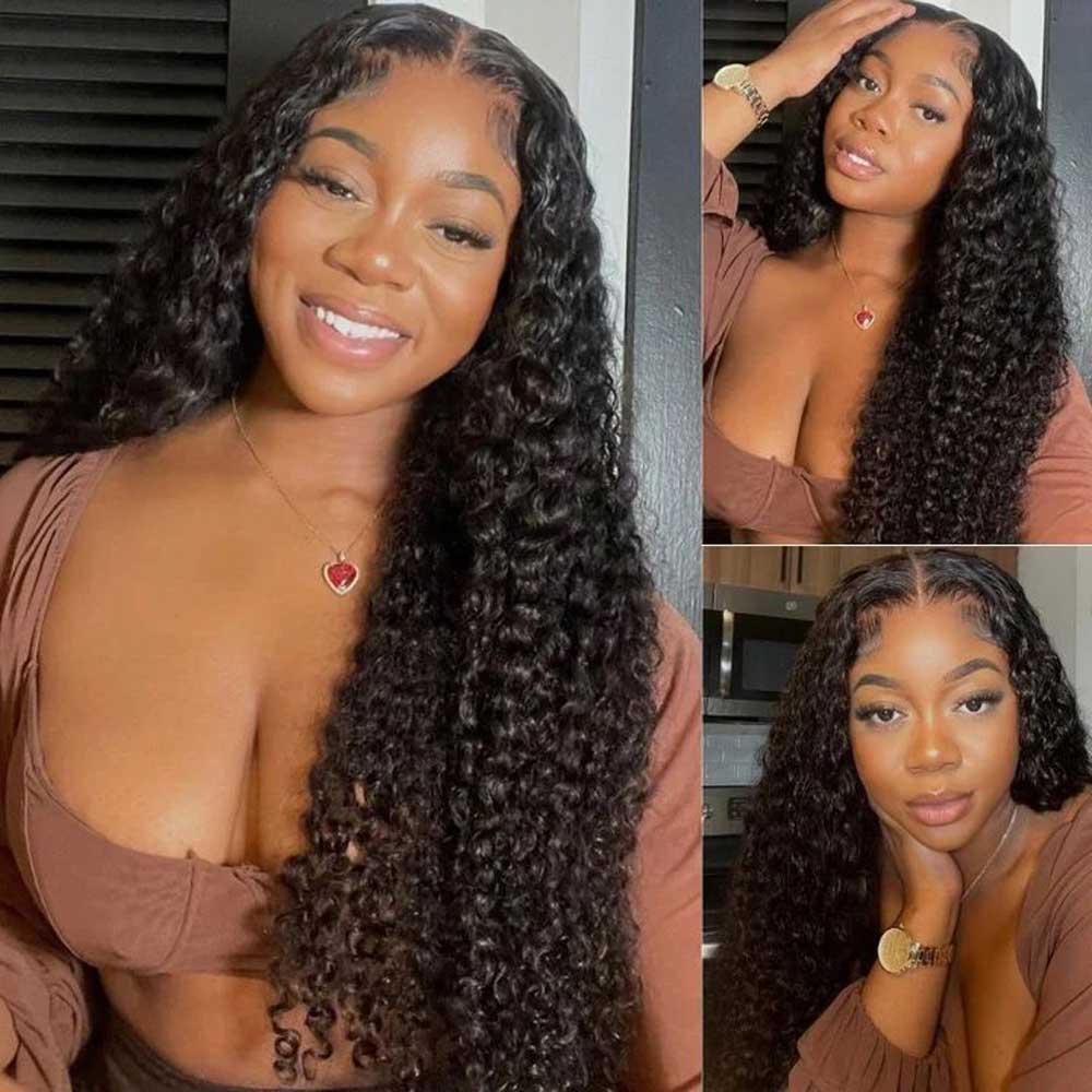 Pixie curly wig